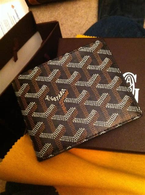 goyard men's wallet styles